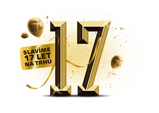 Oslavte s námi 17 let na trhu