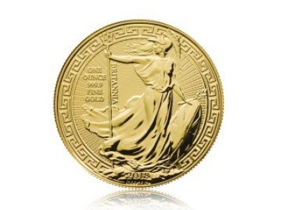 Zlatá investiční mince Britannia „Oriental Border“ 1 Oz 2018