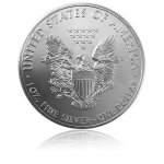 Stříbrná investiční mince American Eagle 31,10 gramů (1 Oz) – druhá strana
