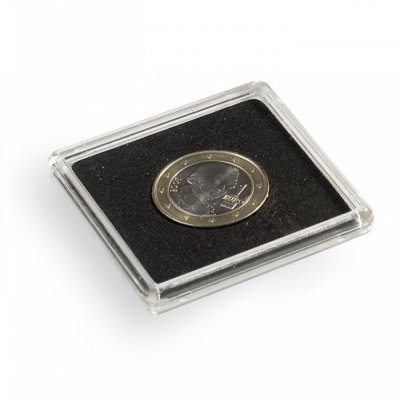 Kapsle na minci plastová čtvercová 50 x 50 mm