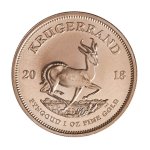 Zlatá investiční mince Krugerrand 1 Oz – zadní strana