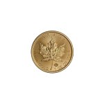 Zlatá investiční mince Maple Leaf 31,1 gramu (1 Oz) – první strana