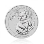 Stříbrná investiční mince Australian Koala 1 Kg – první strana