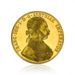 Zlatá investiční mince 4 Dukáty Rakousko 1915 novoražba 13,76 g – první strana
