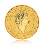Zlatá investiční mince Australský Lunární rok 2020 Myš 62,21 g - druhá strana