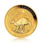 Zlatá investiční mince Nugget Kangaroo Klokan 7,78 g – další obrázek