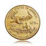 Zlatá investiční mince American Eagle (Americký orel) 15,55 g (1/2 Oz) - obrázek 3