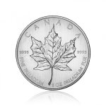 Paládiová investiční mince Maple Leaf 31,1 g – první strana