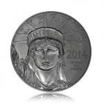 Platinová investiční mince American Eagle 31,1 g - druhá strana