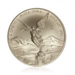 Stříbrná investiční mince Mexiko Libertad 62,21 g - první strana