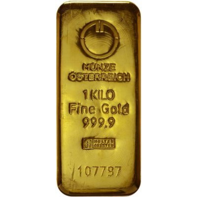 Zlatý investiční slitek Münze Österreich 1000 g - další obrázek