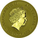 Zlatá investiční mince Kangaroo / Nugget 31,1 g - druhá strana