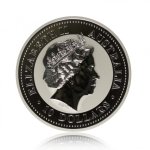 Stříbrná investiční mince Australská Lunární Série II. 2007 Vepř 311,04 g (10 Oz ) - druhá strana