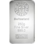 Stříbrný investiční slitek Argor-Heraeus 250 g - druhý obrázek