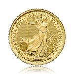 Zlatá investiční mince Britannia 3,11 g – obrázek 3