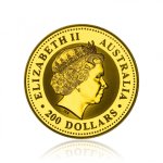 Zlatá investiční mince Australská Lunární Série I. 2003 Koza 62,2 g (2 Oz) - druhý obrázek