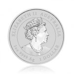 Stříbrná investiční mince Australská Lunární Série III. 2021 Buvol 31,1 g (1 Oz) - druhá strana