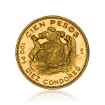 Zlatá mince Chile Liberty 100 Pesos 18,30 g - 1. strana
