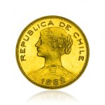Zlatá mince Chile Liberty 100 Pesos 18,30 g - 2. strana