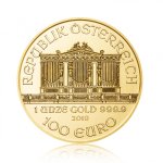 Zlatá investiční mince Wiener Philharmoniker různé ročníky 31,1 g (1 Oz)