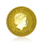 Zlatá investiční mince Nugget Kangaroo Klokan 1,55 g (1/20 Oz) - 2. strana
