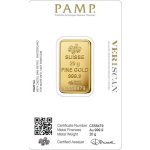 Zlatý investiční slitek PAMP Fortuna 20 g - 2. strana