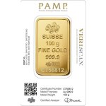 Zlatý investiční slitek PAMP Fortuna 100 g - 2. strana