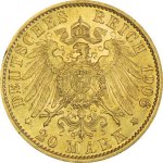Zlatá mince Wilhelm II. von Preussen 20 Mark 7,16 g - 1. strana