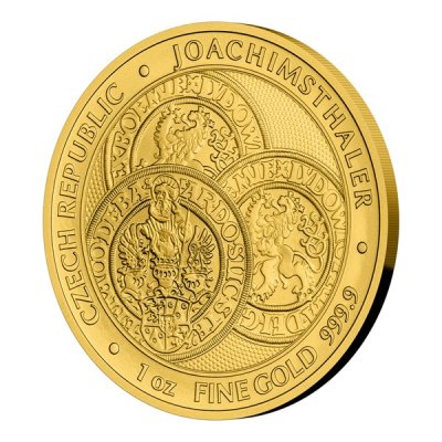 Zlatá uncová investiční mince Tolar - Česká republika 2021 STANDARD 31,1 g - obrázek 1
