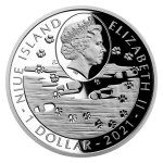 Stříbrná mince Psí plemena - Zlatý retrívr proof 31,1 g - obrázek 3