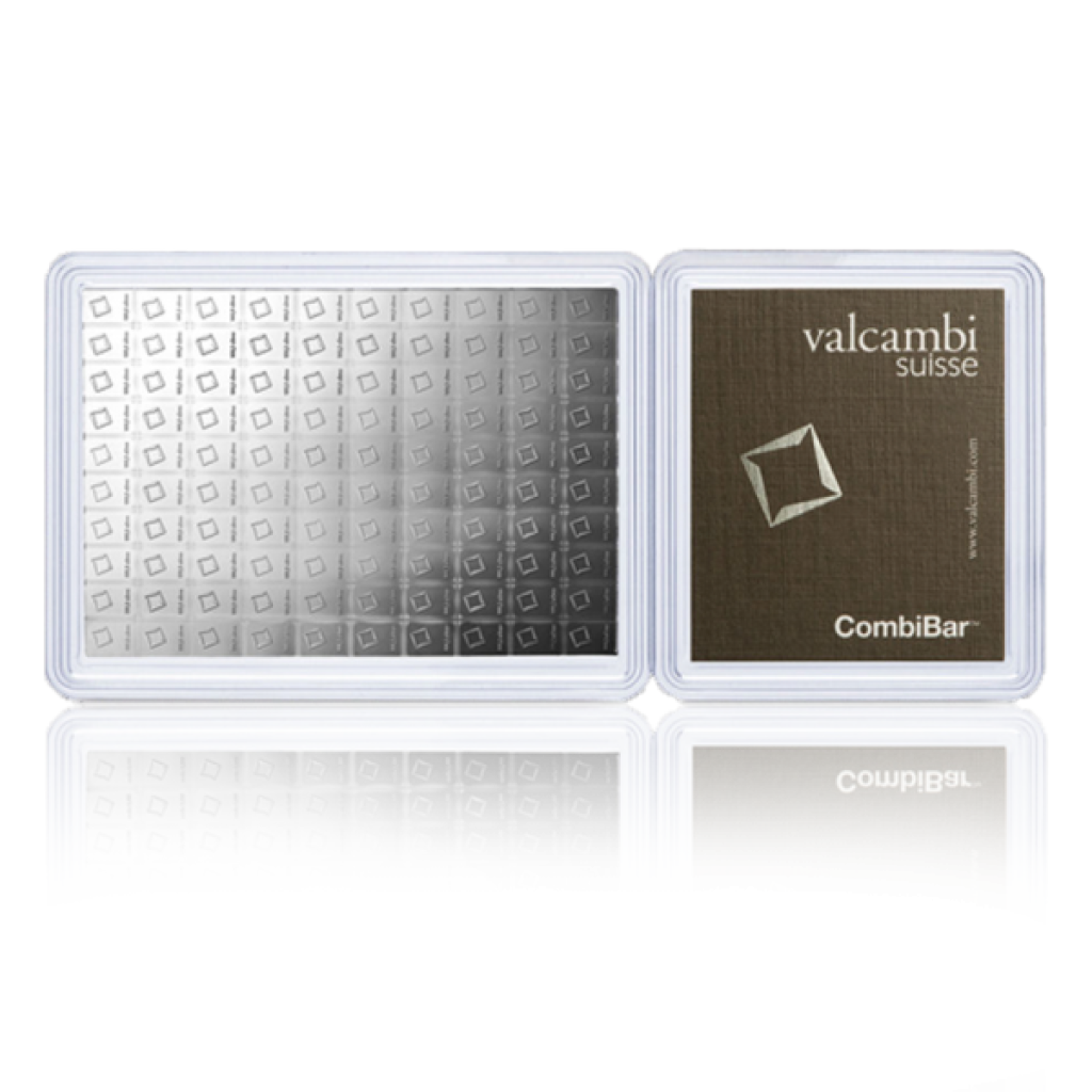 Stříbrný investiční slitek CombiBar 100 x 1 gram - obrázek 1