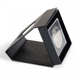 Etuje AIRBOX s průhledem černý karton pro 1 čtvercovou mincovní kapsli 50 x 50 mm - obrázek 2