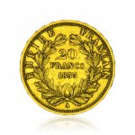 Zlatá mince Napoleon bez věnce 20 Frank 5,81 g - obrázek 2