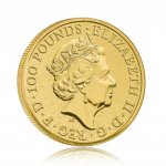 Zlatá investiční mince The Queen's Beast 2017 Dragon 31,1 g - obrázek 2