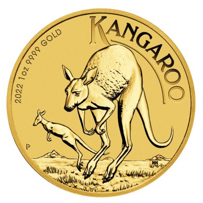 Zlatá investiční mince Nugget Kangaroo Klokan 31,1 g (1 Oz) - obrázek 1