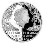 Stříbrná mince Kniha Džunglí - Mauglí a had Ká 2022 proof 31,1 g - obrázek 3