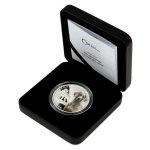 Stříbrná mince Psí plemena - Výmarský ohař proof 31,1 g - obrázek 5
