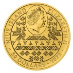 Sada dvou zlatých uncových investičních mincí Český lev a Orel 2022 stand - obrázek 5