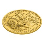 Zlatá mince 5000 Kč Městská památková rezervace Jihlava 2021 STANDARD 15,55 g - obrázek 4