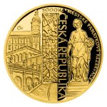 Zlatá mince 5000 Kč Městská památková rezervace Mikulov 2022 PROOF 15,55 g - obrázek 2