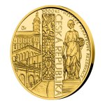 Zlatá mince 5000 Kč Městská památková rezervace Mikulov 2022 PROOF 15,55 g - obrázek 3