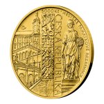 Zlatá mince 5000 Kč Městská památková rezervace Mikulov 2022 STANDARD 15,55 g - obrázek 3