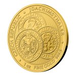 Zlatá uncová investiční mince Tolar - Česká republika 2022 stand 31,1 g (1 Oz)