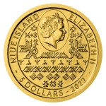 Zlatá 1/25oz investiční mince Orel 2022 stand číslovaný (3)