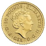 Zlatá investiční mince Britannia 3,11 g – obrázek 2