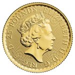 Zlatá investiční mince Britannia 7,78 g – obrázek 2