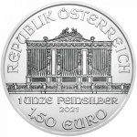 Stříbrná investiční mince Philharmoniker 31,1 g (1 Oz) BLISTR - obrázek 2
