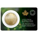 Zlatá investiční mince Maple Leaf Single-Sourced Meliadine Mine 2022 31,1 g - obrázek 1