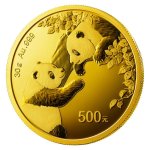 Zlatá investiční mince Panda (Čínská panda) 30 g - obrázek 1