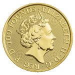 Zlatá investiční mince The Queen's Beast 2019 Falcon 31,1 g - obrázek 2